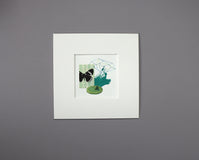 Original art for sale at UGallery.com | Interlude by John Gardner | $375 | mixed media artwork | 10' h x 10' w | thumbnail 3