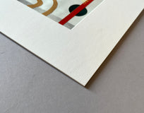 Original art for sale at UGallery.com | Lens by John Gardner | $200 | mixed media artwork | 8' h x 8' w | thumbnail 2