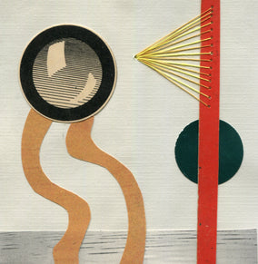 Original art for sale at UGallery.com | Lens by John Gardner | $200 | mixed media artwork | 8' h x 8' w