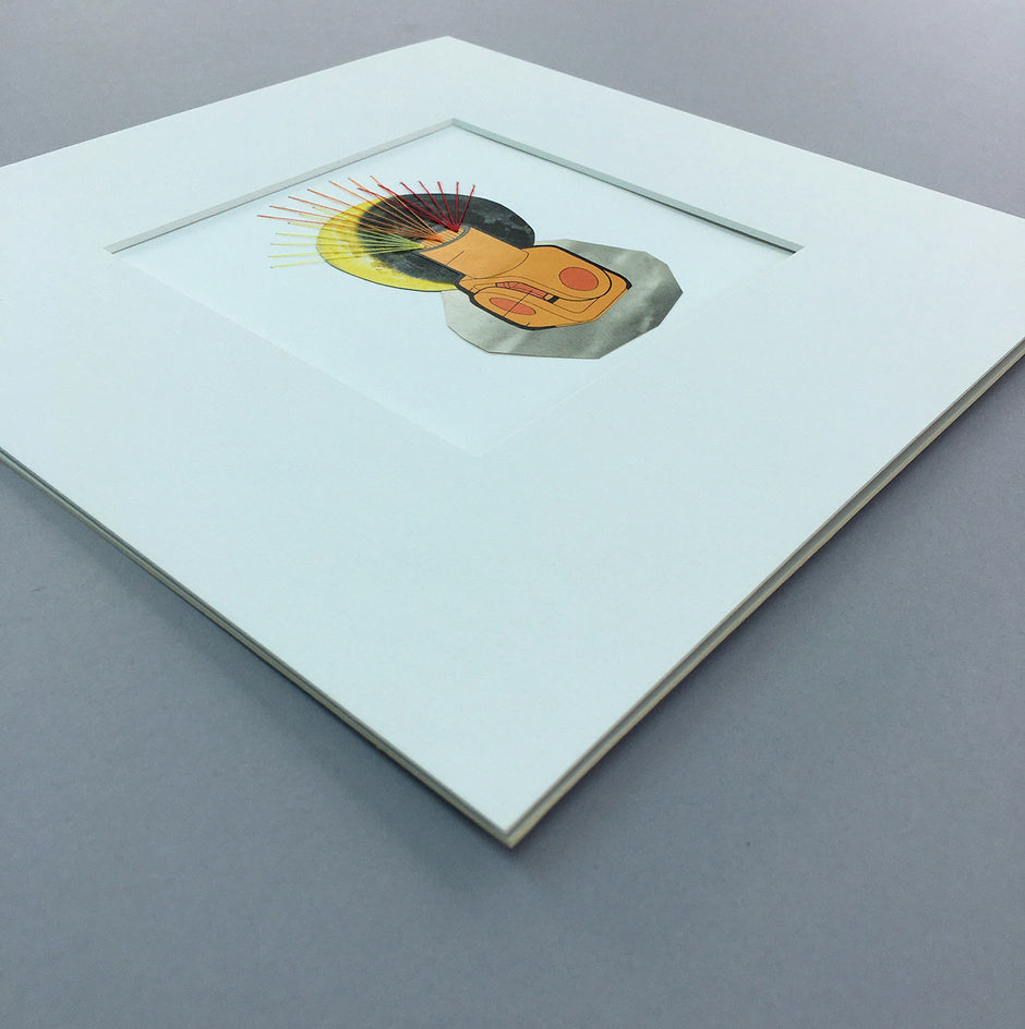 Seeker by John Gardner |  Side View of Artwork 