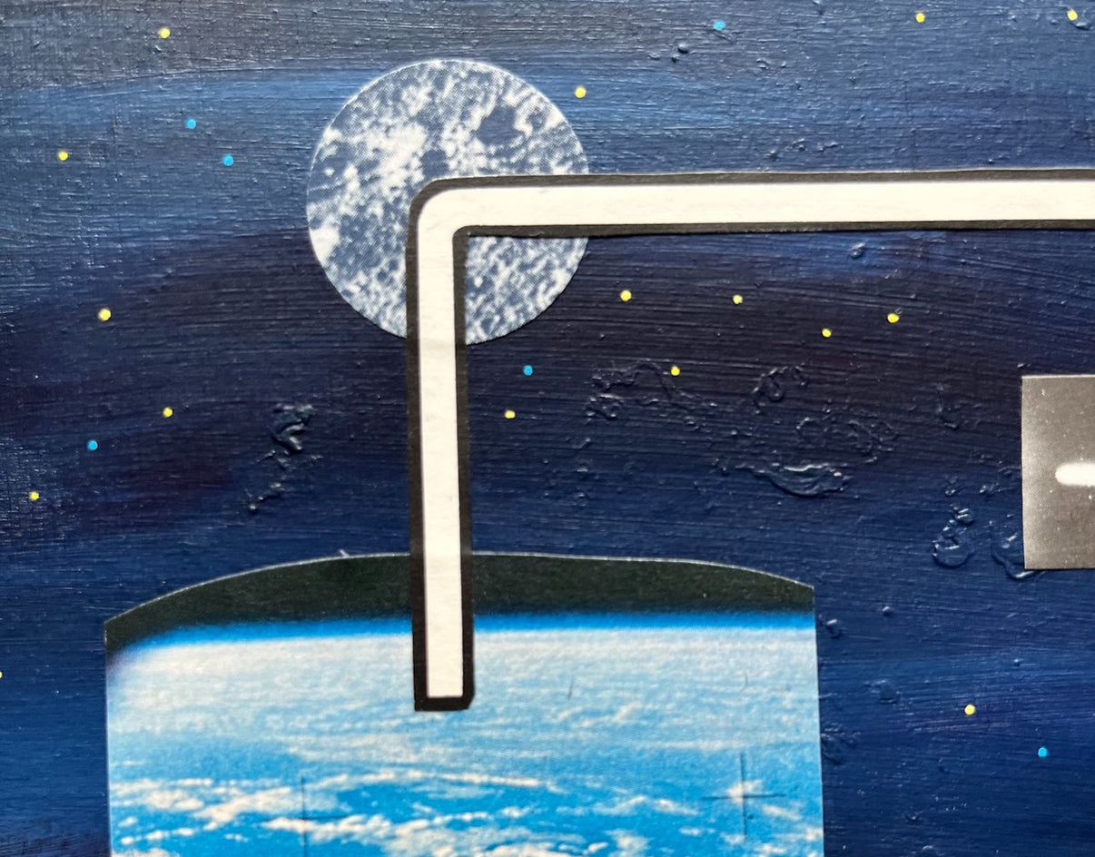 Shooting Star by John Gardner |  Closeup View of Artwork 