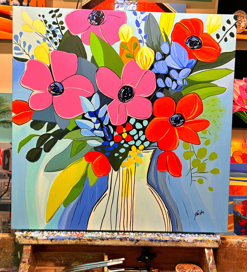 Celebrate Life by John Jaster |  Context View of Artwork 