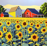 Original art for sale at UGallery.com | Farming the Sun by John Jaster | $1,100 | acrylic painting | 24' h x 24' w | thumbnail 1