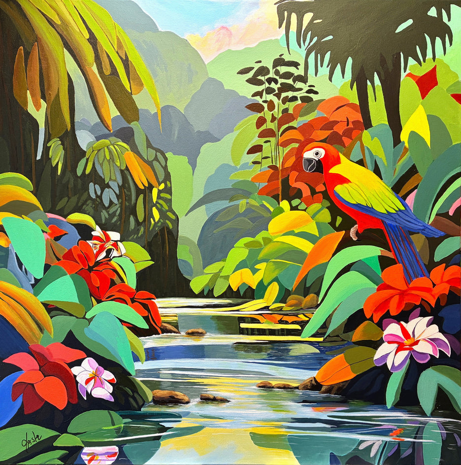 Rainforest Rhapsody by John Jaster |  Artwork Main Image 