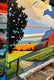 Original art for sale at UGallery.com | Red Barn Through the Shadows by John Jaster | $1,300 | acrylic painting | 24' h x 36' w | thumbnail 2
