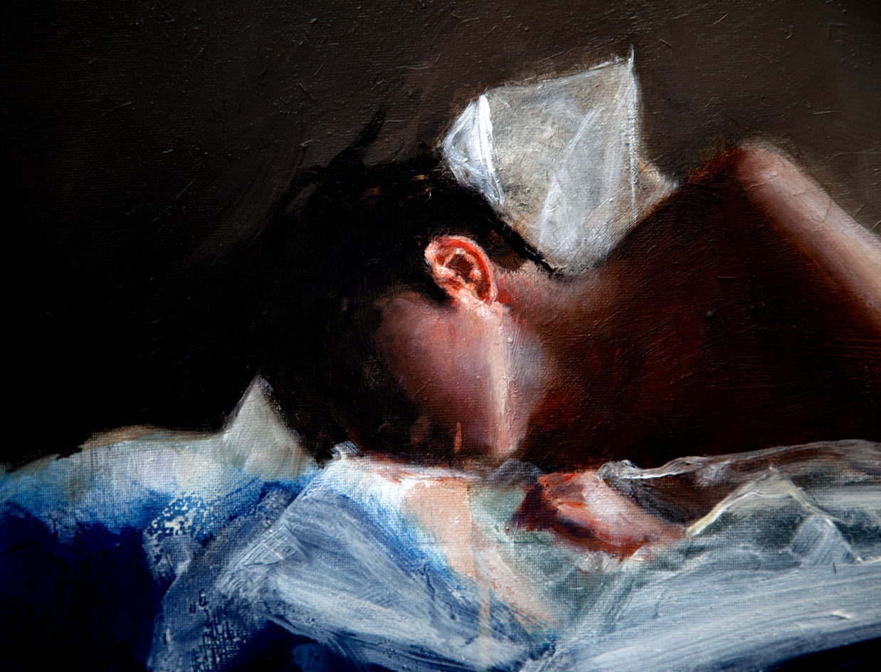 Dawn Light by John Kelly |  Closeup View of Artwork 