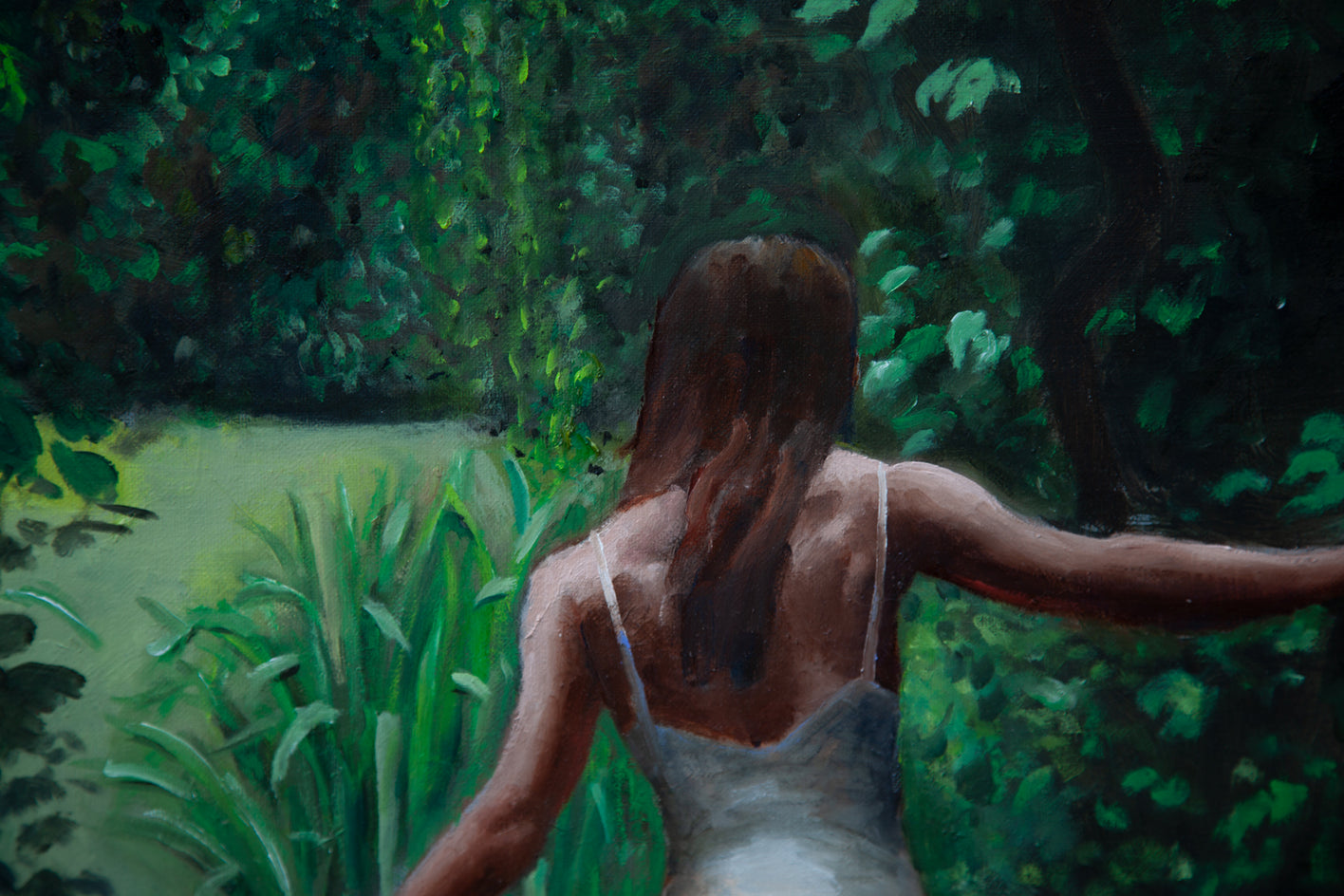 Forest by John Kelly |  Closeup View of Artwork 