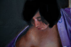 Original art for sale at UGallery.com | Ninon Interior by John Kelly | $2,950 | oil painting | 28.75' h x 19.75' w | thumbnail 4