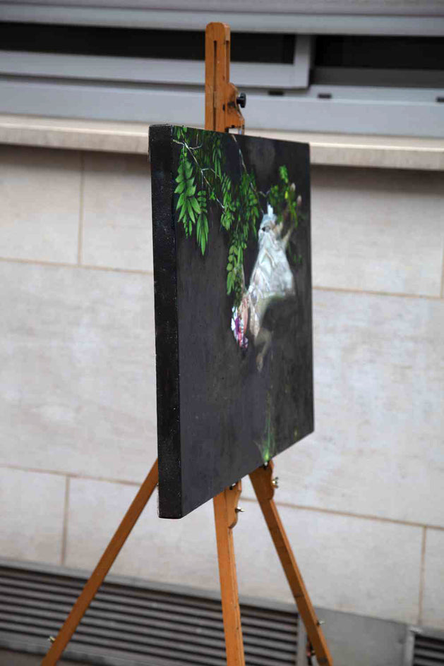 Ophelia II by John Kelly |  Side View of Artwork 