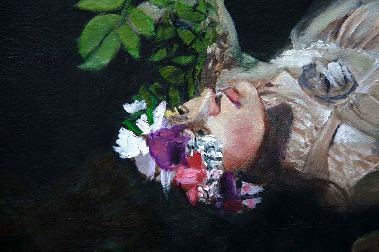 Ophelia II by John Kelly |   Closeup View of Artwork 