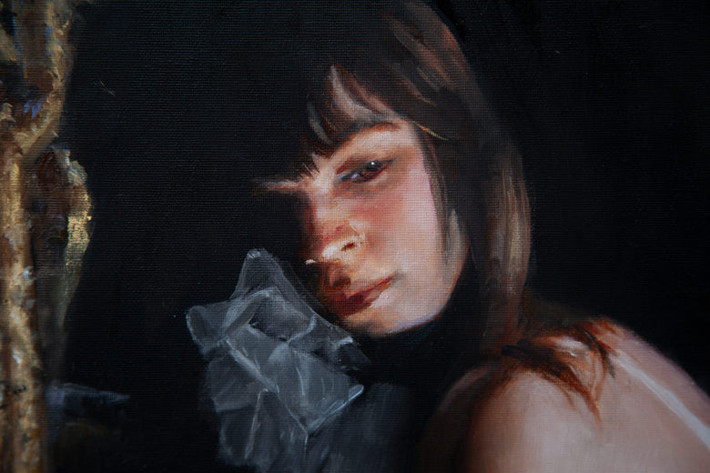 Portrait, Clemence by John Kelly |   Closeup View of Artwork 