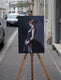 Original art for sale at UGallery.com | Portrait of a Lady by John Kelly | $2,500 | oil painting | 21.5' h x 15' w | thumbnail 3