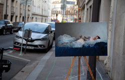 Original art for sale at UGallery.com | Tapestry by John Kelly | $3,500 | oil painting | 21.5' h x 32' w | thumbnail 3