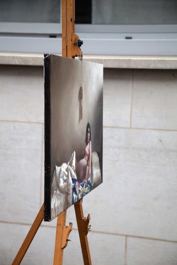 Unexpected by John Kelly |  Side View of Artwork 