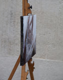 Original art for sale at UGallery.com | Veiled Woman by John Kelly | $1,900 | oil painting | 13' h x 18' w | thumbnail 2
