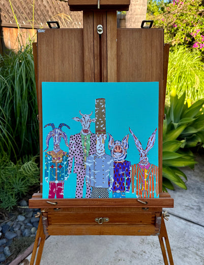 Chef & Protein by John McCabe |  Context View of Artwork 