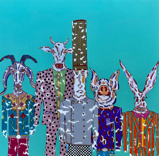 Chef & Protein by John McCabe |  Artwork Main Image 