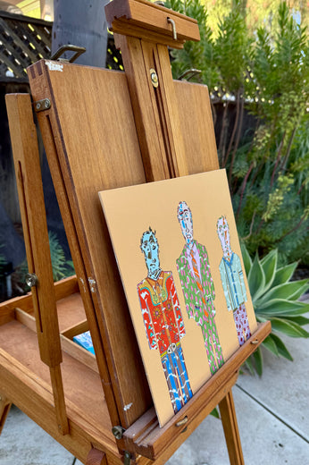 Electrical Audio Trio by John McCabe |  Side View of Artwork 