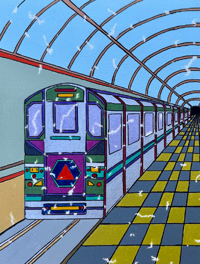 Maubert Mutualité by John McCabe |   Closeup View of Artwork 