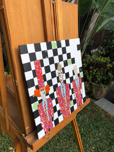 Rehearsal Dinner by John McCabe |  Side View of Artwork 