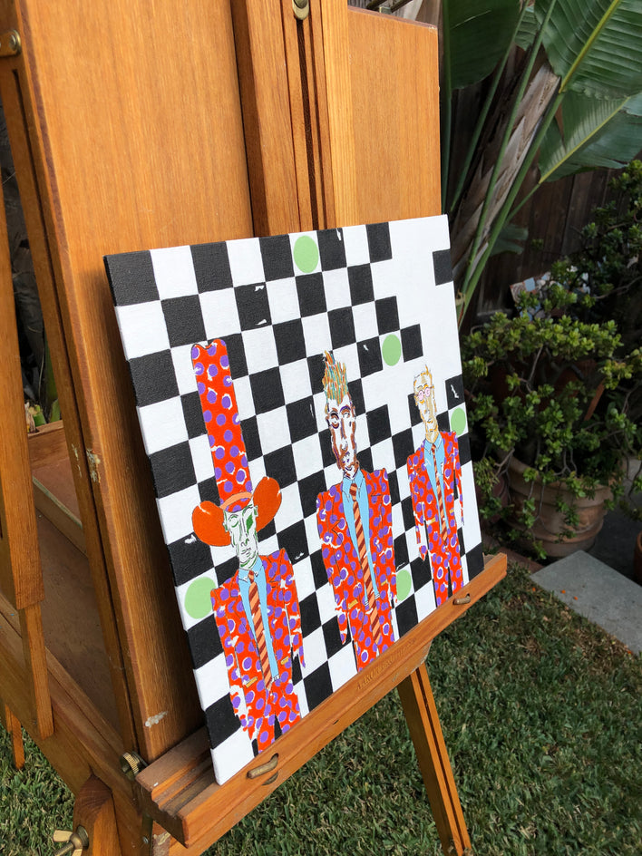 Rehearsal Dinner by John McCabe |  Side View of Artwork 