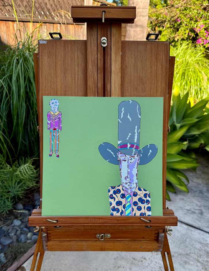 Wait Right Here by John McCabe |  Context View of Artwork 