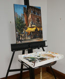 Original art for sale at UGallery.com | Fruiteria de Valencia by Jonelle Summerfield | $1,100 | oil painting | 24' h x 18' w | thumbnail 3