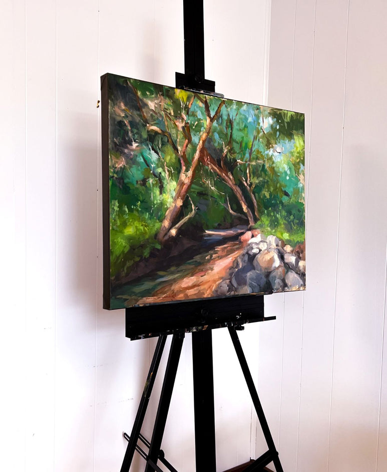 Green Hollow at Blue Spruce by Jonelle Summerfield |  Context View of Artwork 