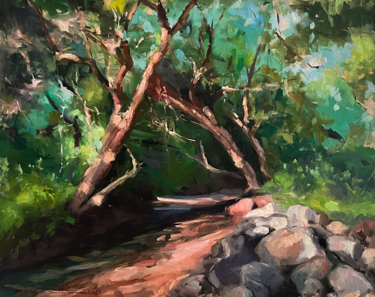 Green Hollow at Blue Spruce by Jonelle Summerfield |  Artwork Main Image 