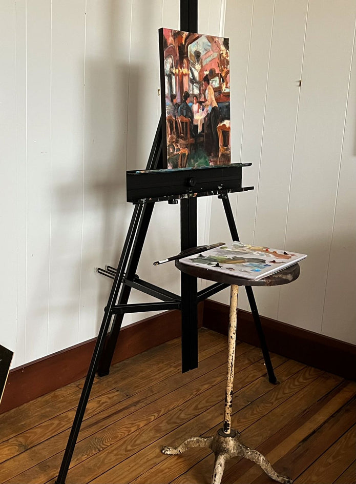 Majestic Cafe of Porto by Jonelle Summerfield |  Context View of Artwork 