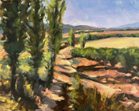 Original art for sale at UGallery.com | On the Camino de Santiago by Jonelle Summerfield | $1,000 | oil painting | 16' h x 20' w | thumbnail 1