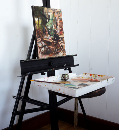 Tapas Night in Seville II by Jonelle Summerfield |  Context View of Artwork 