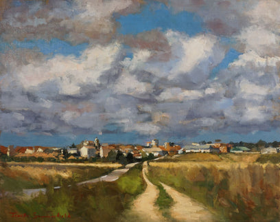 The Road to Carrion de Los Condes by Jonelle Summerfield | Artwork Main Image