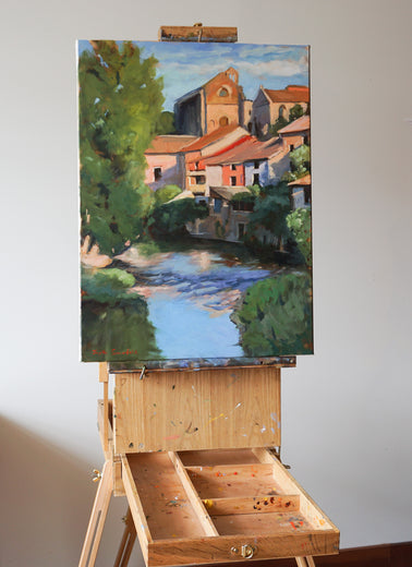 View of Estella, Spain by Jonelle Summerfield |  Context View of Artwork 