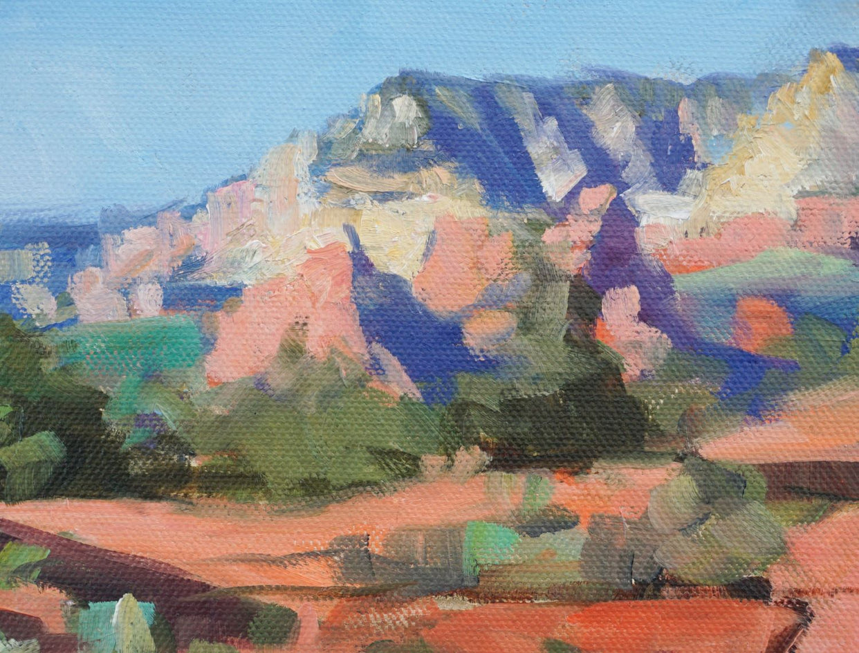 View of Sedona II by Jonelle Summerfield |  Closeup View of Artwork 