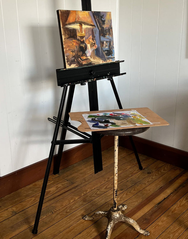 Watching the Snowstorm by Jonelle Summerfield |  Context View of Artwork 