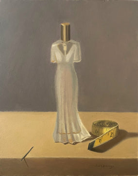 Original art for sale at UGallery.com | High Fashion by Jose H. Alvarenga | $600 | oil painting | 10' h x 8' w