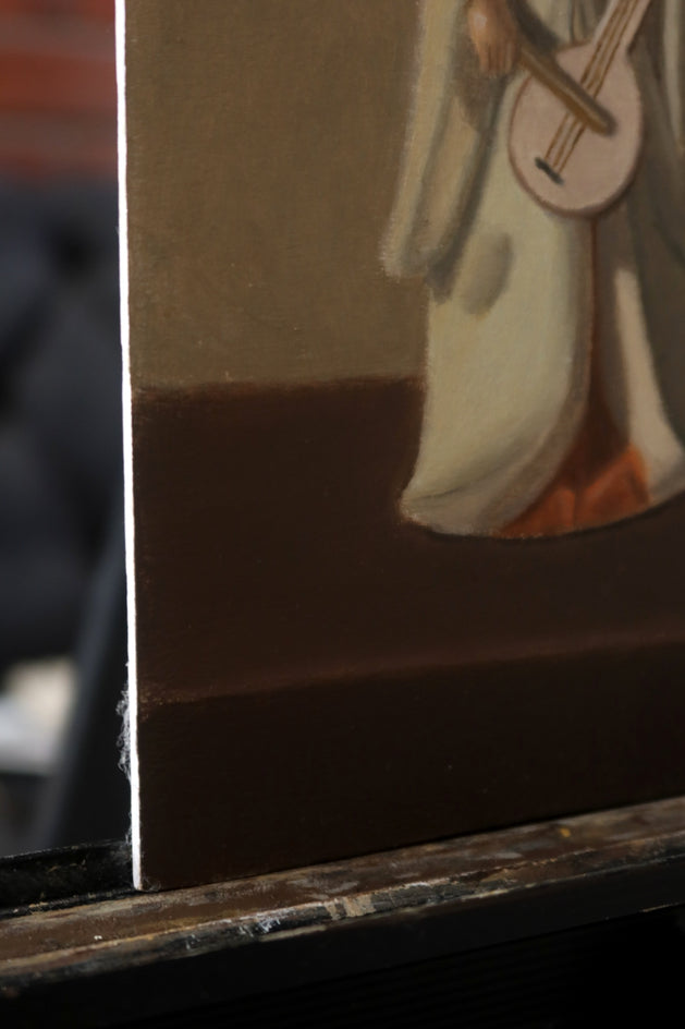 Sukiyaki by Jose H. Alvarenga |  Side View of Artwork 