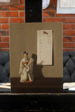 Original art for sale at UGallery.com | Sukiyaki by Jose H. Alvarenga | $700 | oil painting | 12' h x 9' w | thumbnail 3
