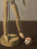 Original art for sale at UGallery.com | The Crack 2 by Jose H. Alvarenga | $700 | oil painting | 12' h x 9' w | thumbnail 4