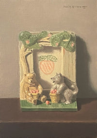 oil painting by Jose H. Alvarenga titled The Harvest