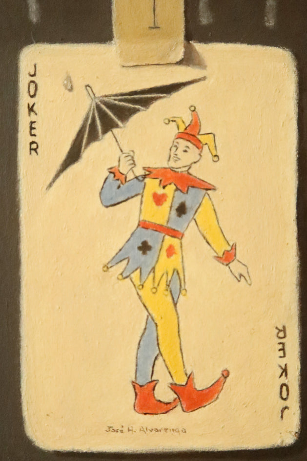 The Joker 5 by Jose H. Alvarenga |  Closeup View of Artwork 