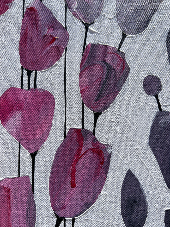 Enchanted Castle by Joyanna Margo |  Closeup View of Artwork 