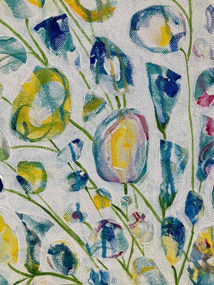 Golden Egg by Joyanna Margo |  Closeup View of Artwork 