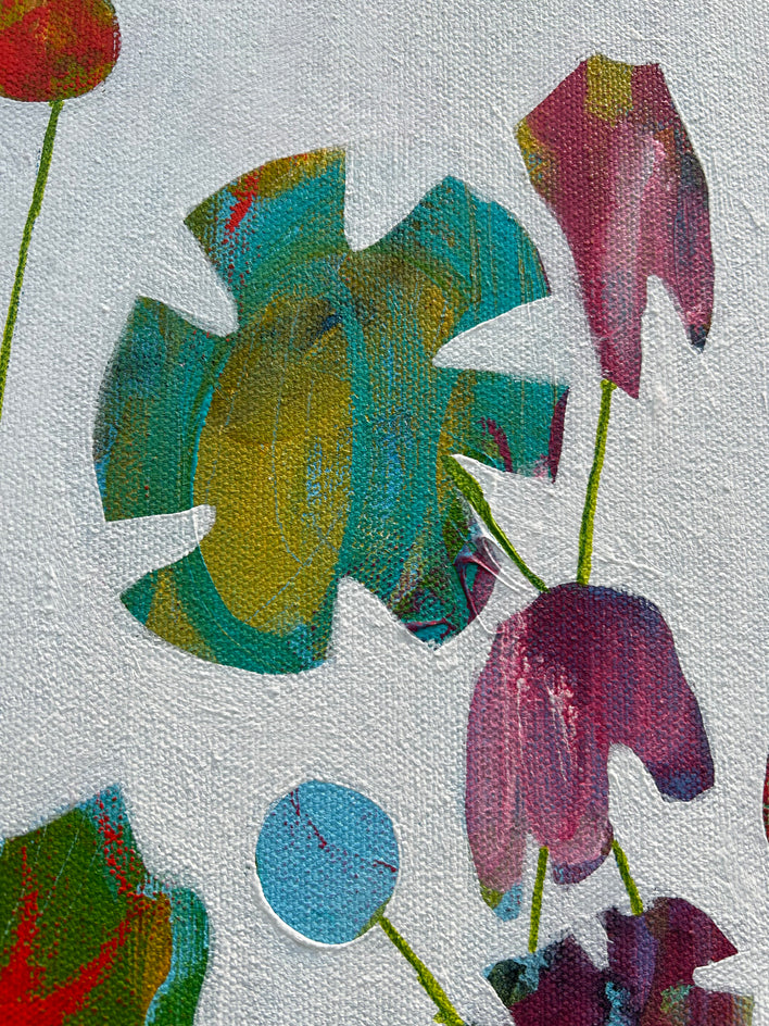 Mae by Joyanna Margo |  Closeup View of Artwork 