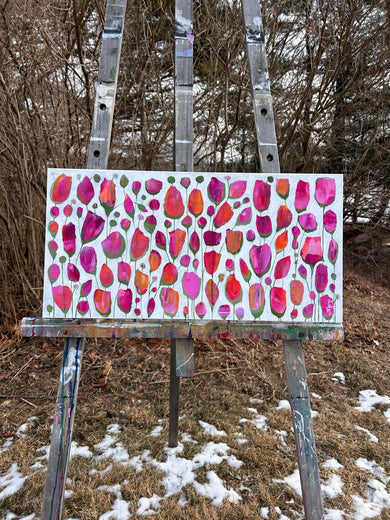 Pretty in Pink by Joyanna Margo |  Context View of Artwork 