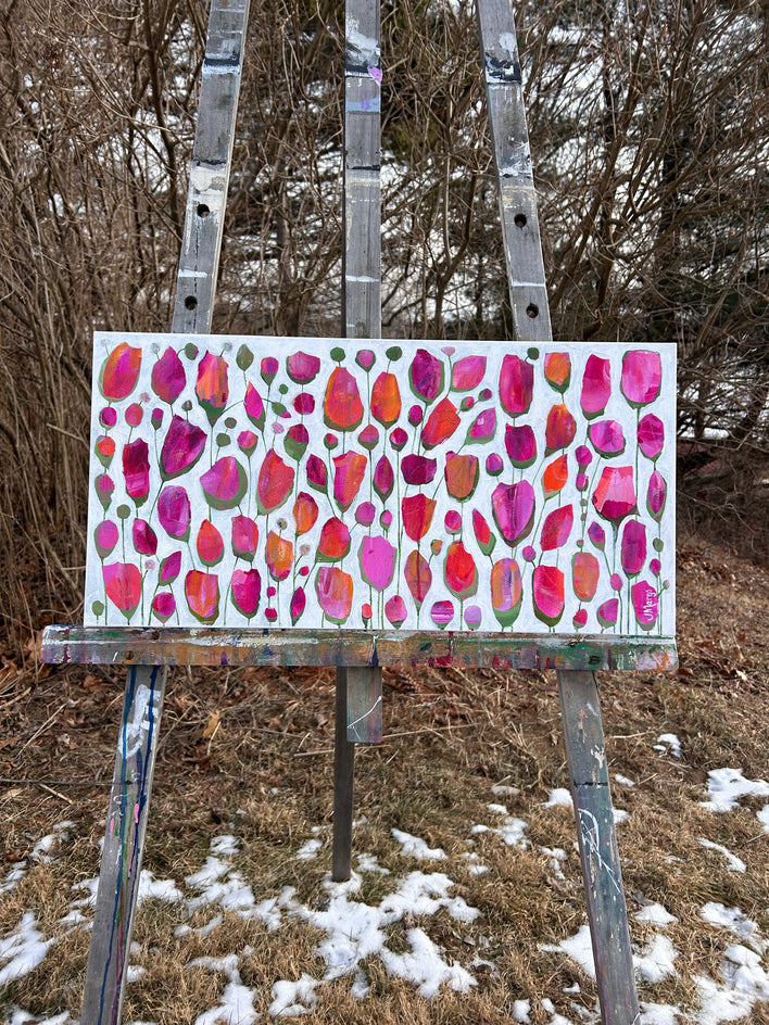 Pretty in Pink by Joyanna Margo |  Context View of Artwork 