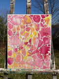 Original art for sale at UGallery.com | Rain on My Parade by Joyanna Margo | $550 | acrylic painting | 20' h x 16' w | thumbnail 3