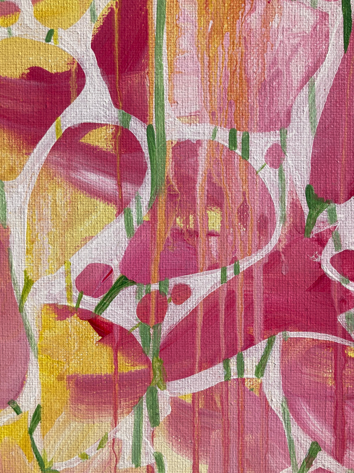 Rain on My Parade by Joyanna Margo |  Closeup View of Artwork 