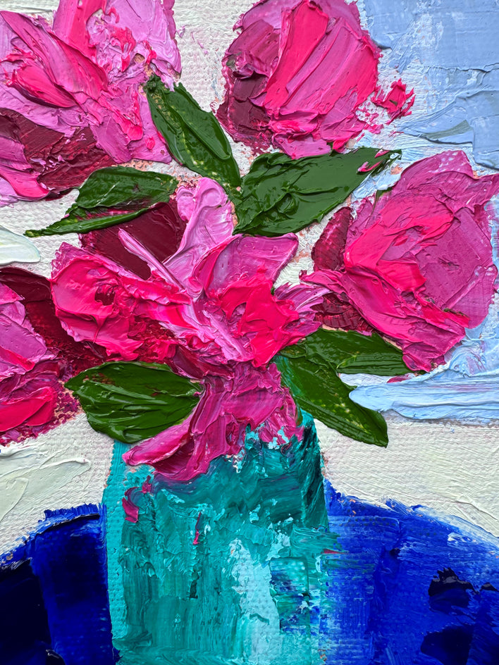 Counting on You by Judy Mackey |  Closeup View of Artwork 